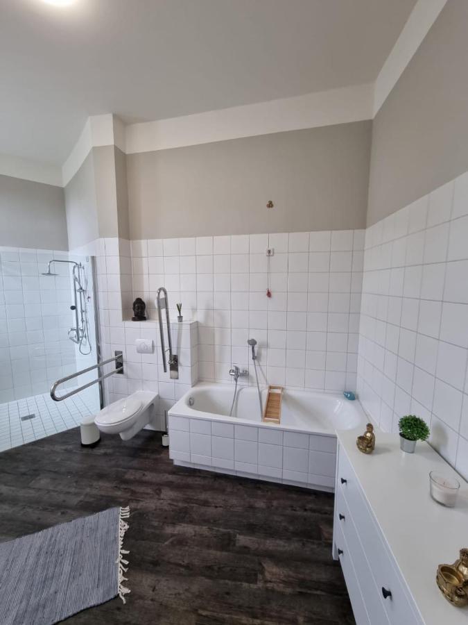 Zum Falschen Fuenfziger Apartman Quedlinburg Kültér fotó